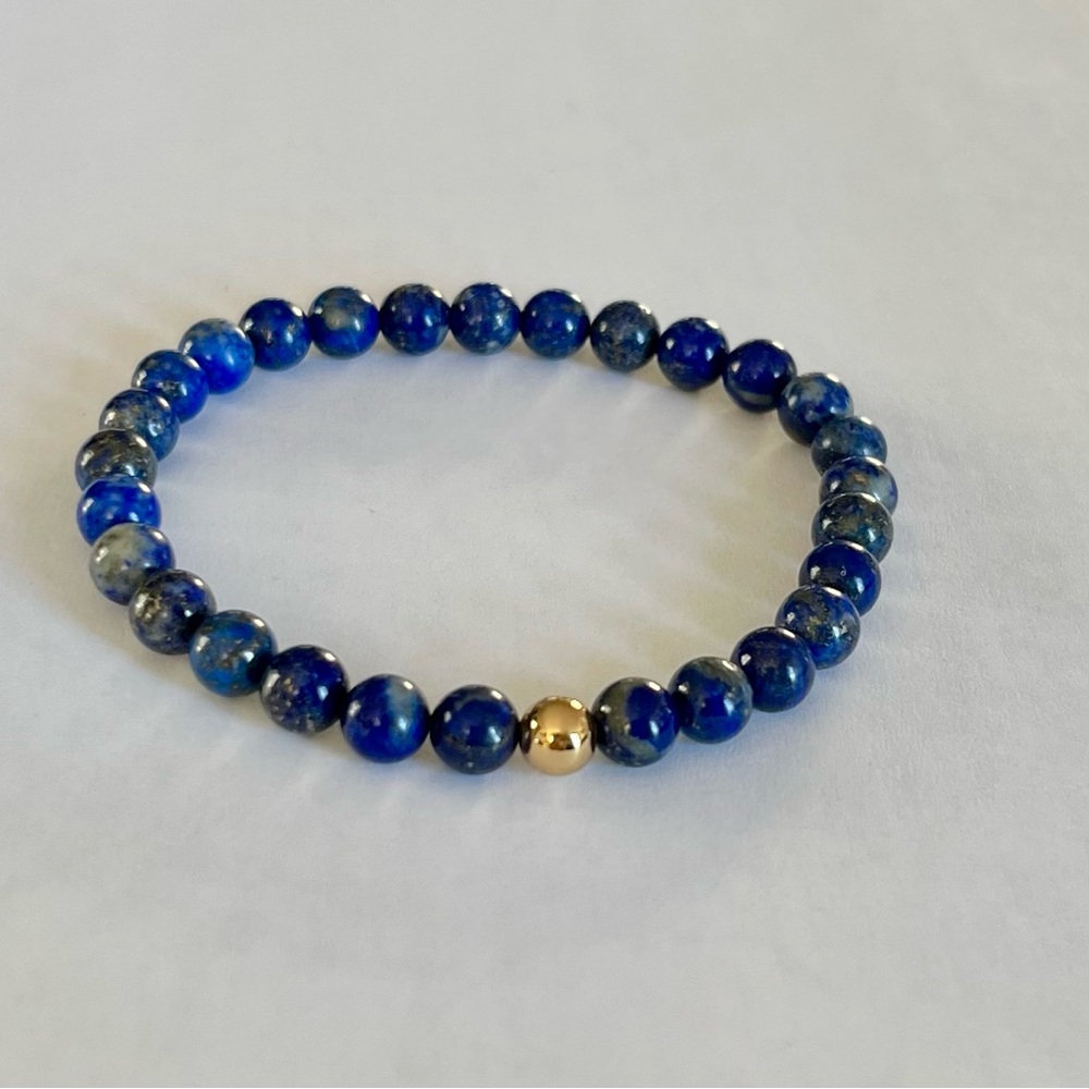 Lapislázuli elastic  bracelet